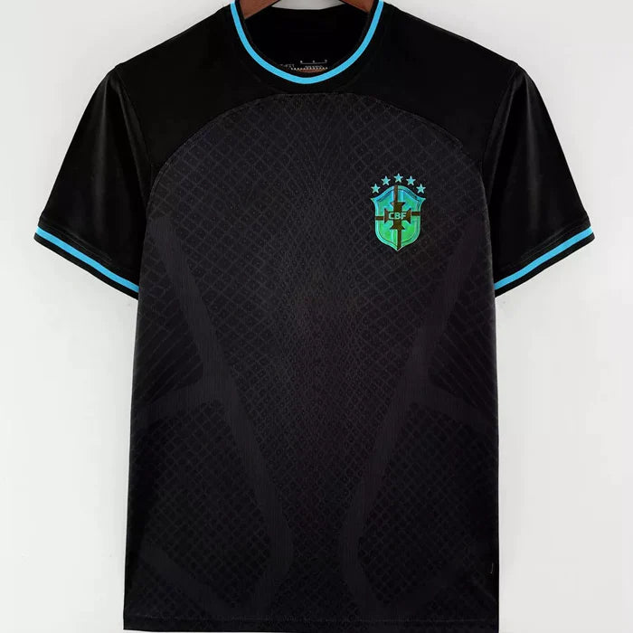 US$ 14.50 - 22-23 Brazil Concept Edition Black Fans Soccer Jersey -  m.
