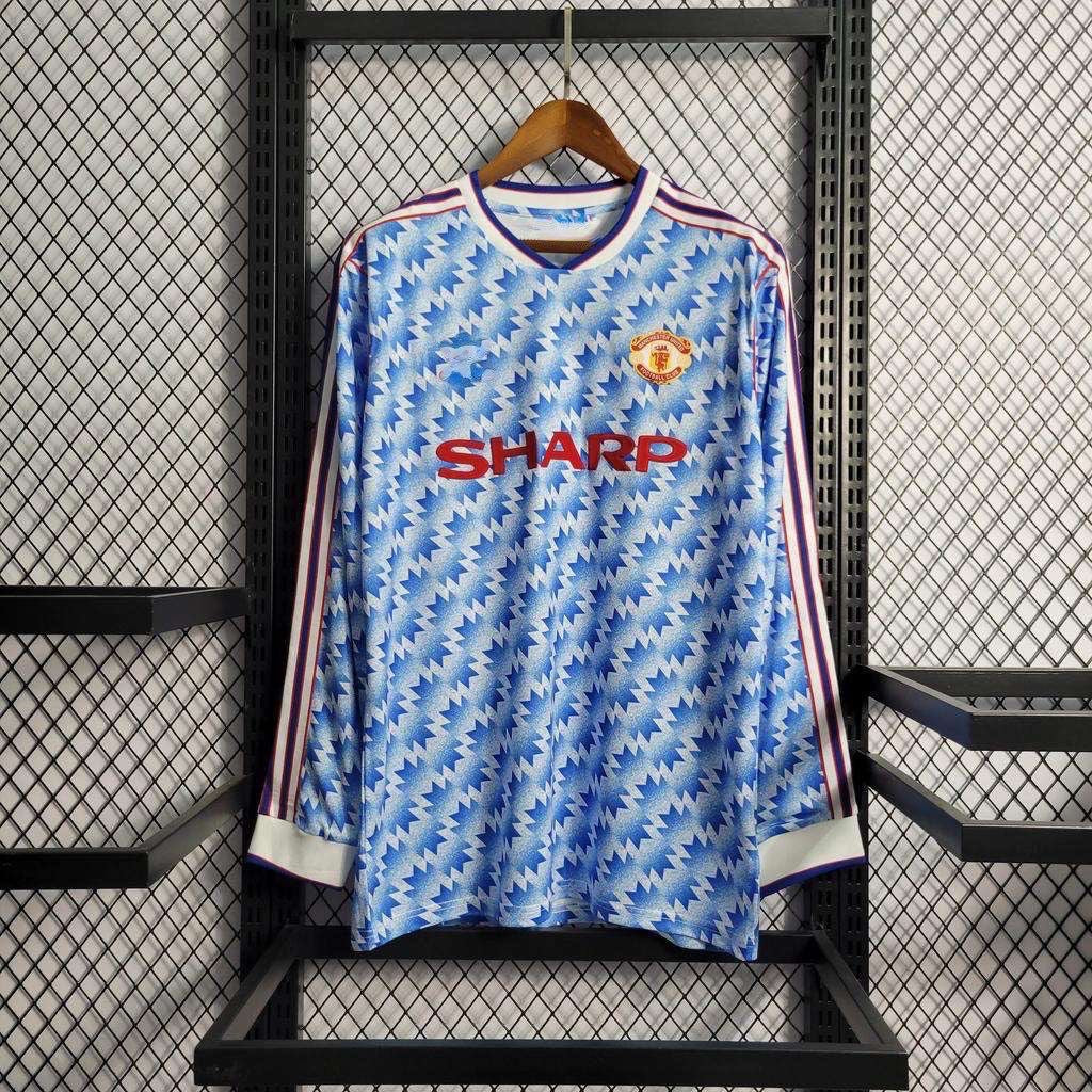 Manchester United 1990/92 Långärmad RETRO