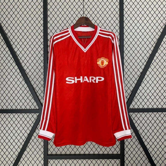 Manchester United 1986/88 Långärmad RETRO