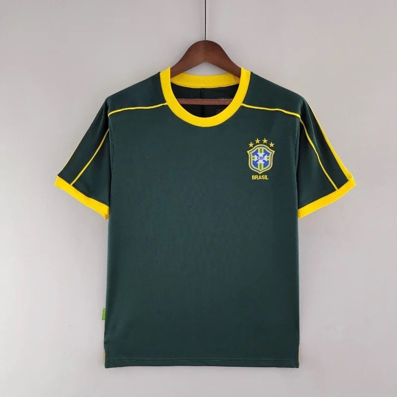 Brasilien Målvaktströja 1998