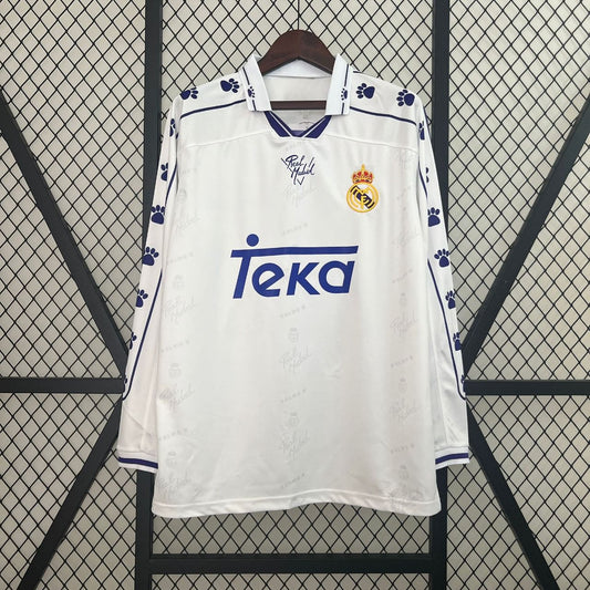 Real Madrid Hemma 1995/96 Långärmad