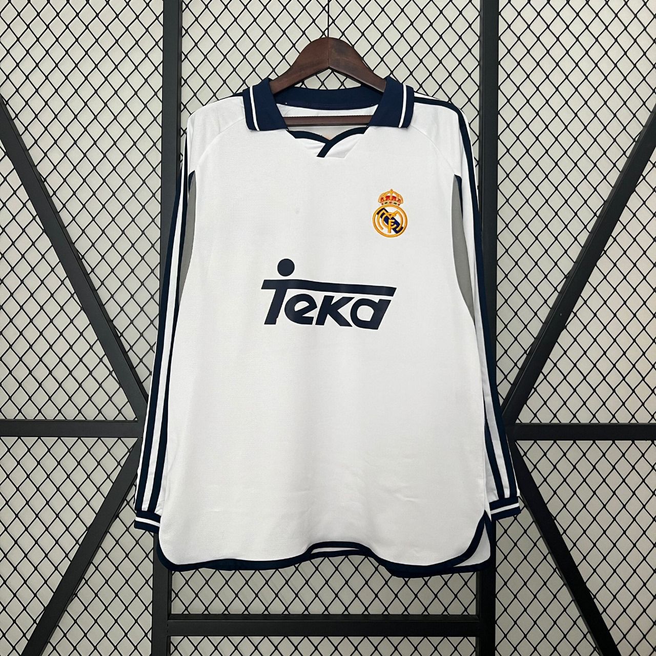 Real Madrid Hemma 2000/01 Långärmad