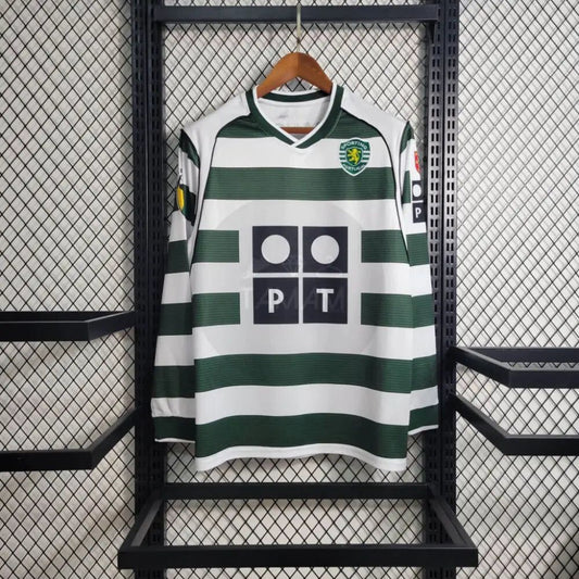 Sporting CP Hemma 2001/02 Långärmad