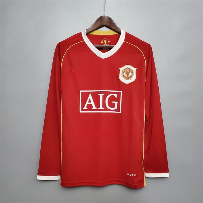 Man Utd Hemma 2006/07 Långärmad