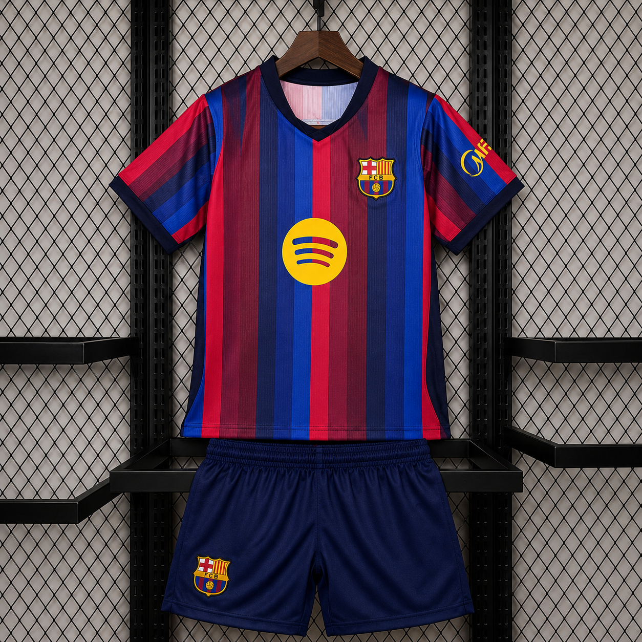 Barcelona Hemmaställ barn 2026/27