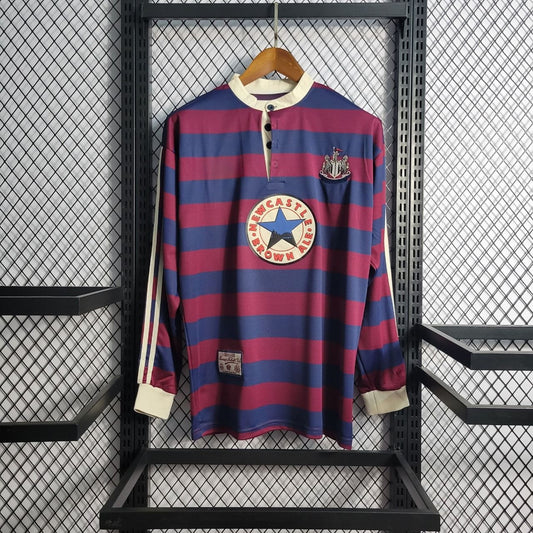 Newcastle United Borta 1995/96 Långärmad