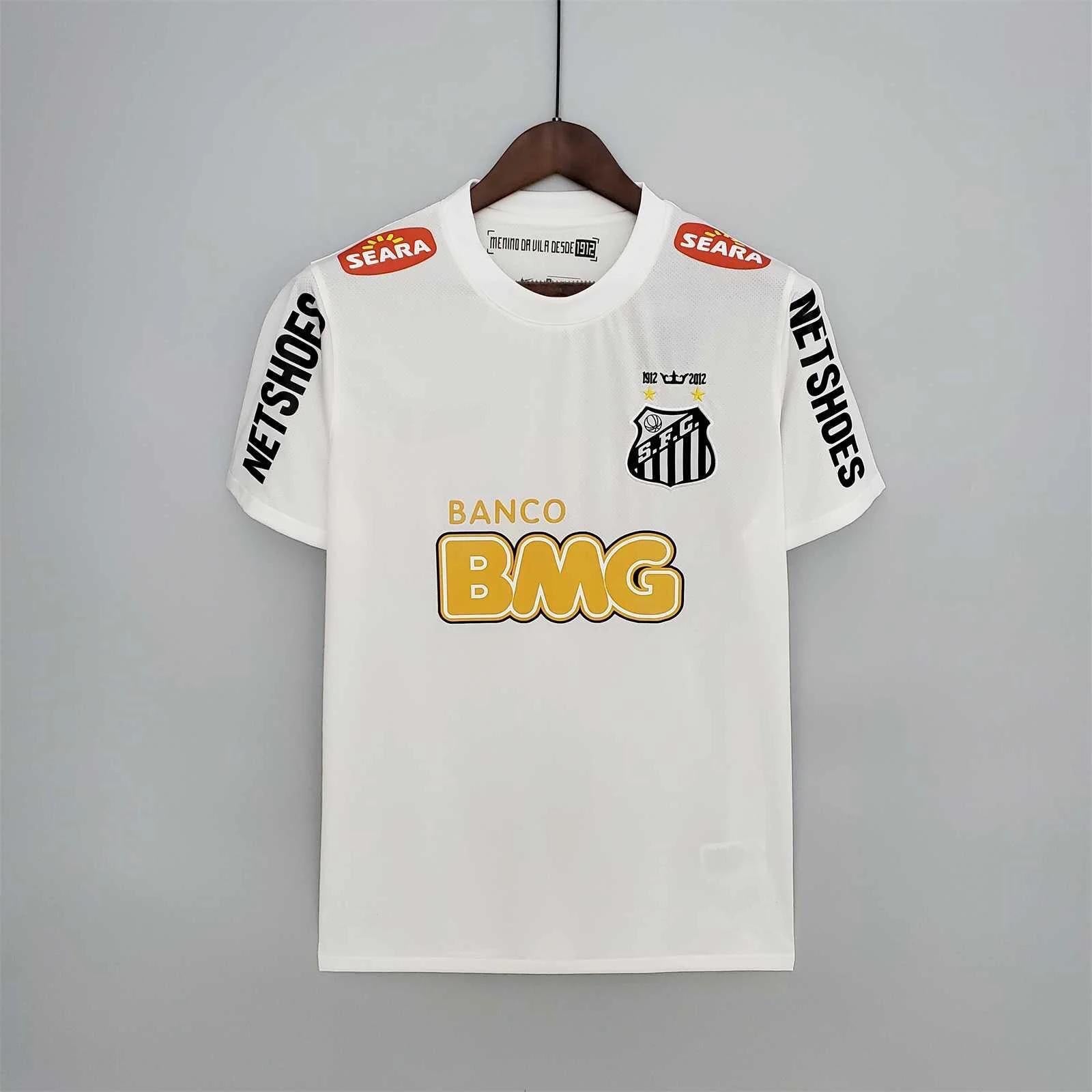 Neymar Jr 2012 deals Santos Retro Home Jersey