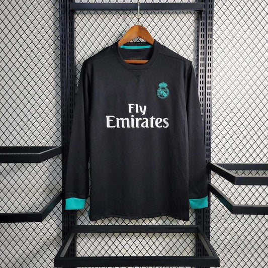 Real Madrid 2017/18 Långärmad RETRO